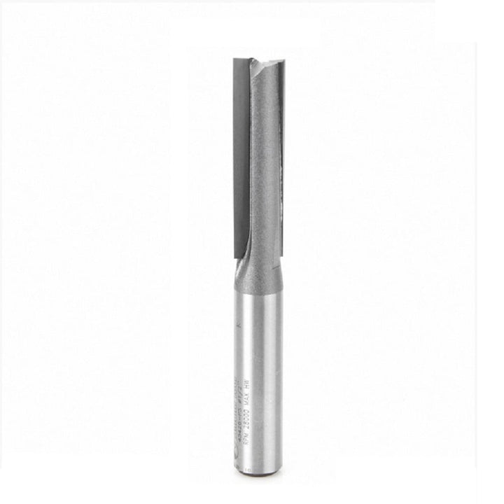 Amana Tool. 3°Production Shear Straight Plunge Router Bit | 2 Flute | 1⁄2 Dia x 2" x 1⁄2 Shank | 45426-PS