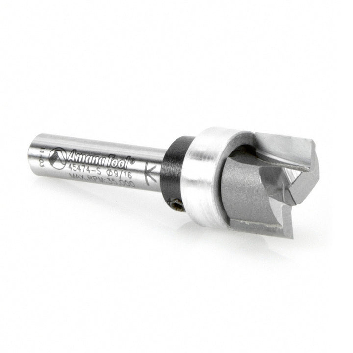 Amana Tool. Dado Clean Out | Various Dia x 1⁄4 x 1⁄4" Shank with Upper BB | 45474-S