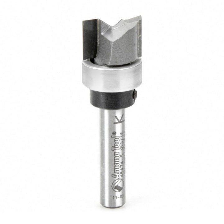 Amana Tool. Dado Clean Out | Various Dia x 1⁄4 x 1⁄4" Shank with Upper BB | 45474-S