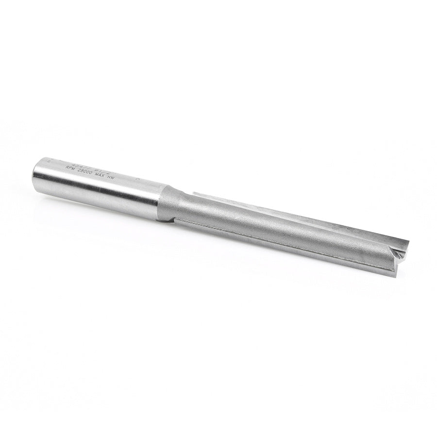 Amana Tool. Straight Plunge Router Bit | 2 Flute | 1⁄2 Dia x 3 x 1⁄2" Shank | 45477