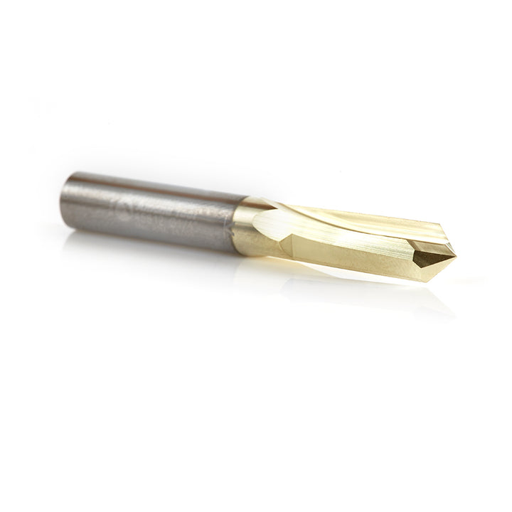 Amana Tool. 90° Engraving CNC Router Bits for V Grooving | 1⁄4 Dia x 3⁄4 x 1⁄4 Shank | 45612