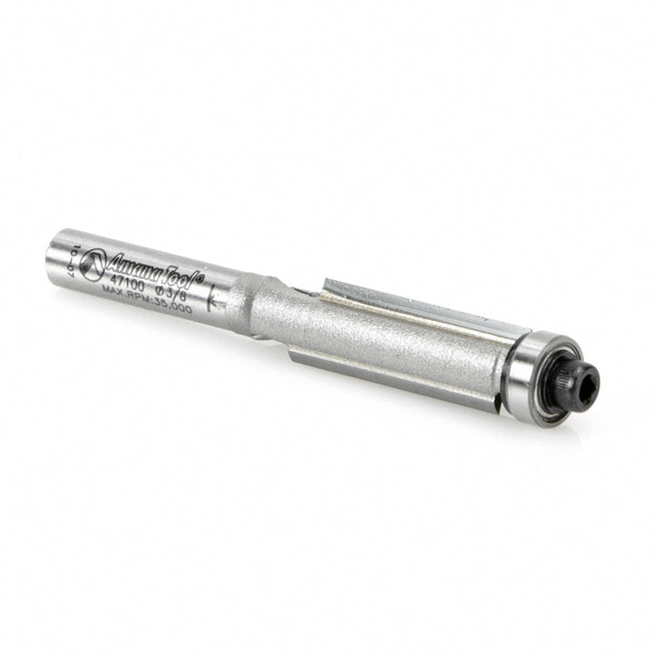 Amana Tool. Flush Trim Router Bit | 3⁄8 Dia x 1" x 1⁄4 Shank | 47100