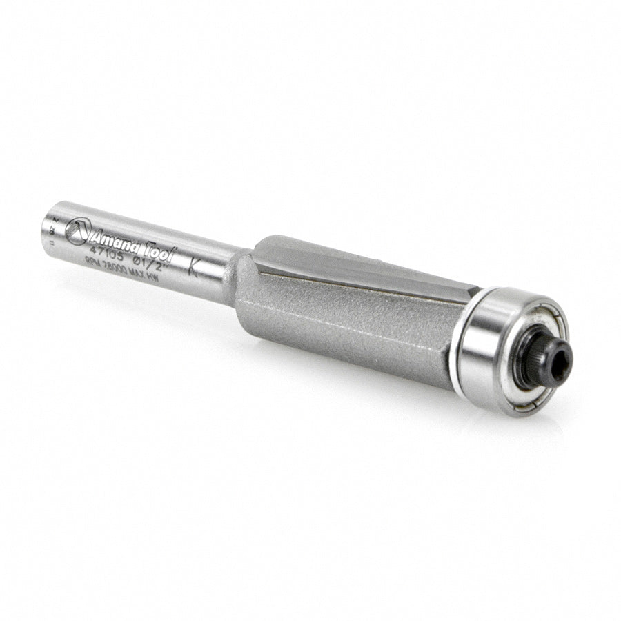 Amana Tool. Carbide Tipped Dynabit Laminate Flush Trim Down-Shear Router Bit