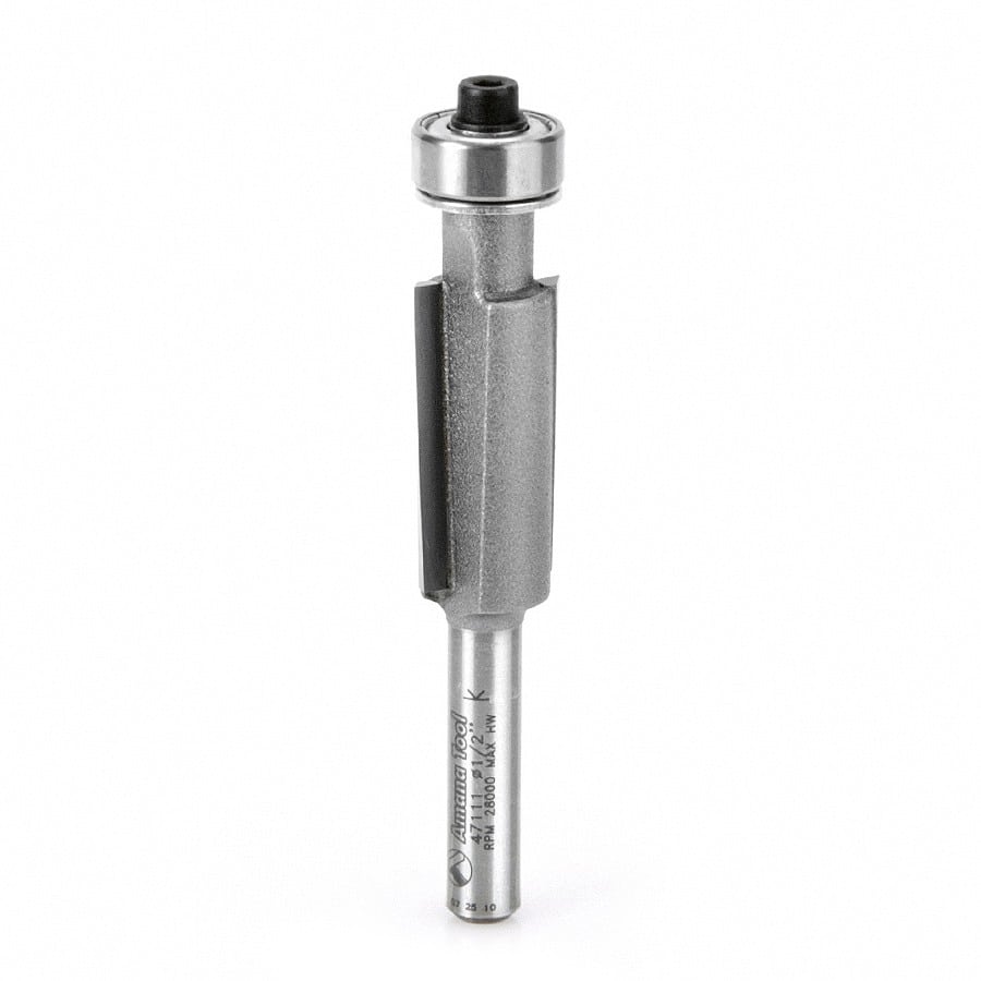 Amana Tool. Dynabit Laminate Trim Router Bit | 1⁄2 Dia x 1" x 1⁄4 Shank | 47111