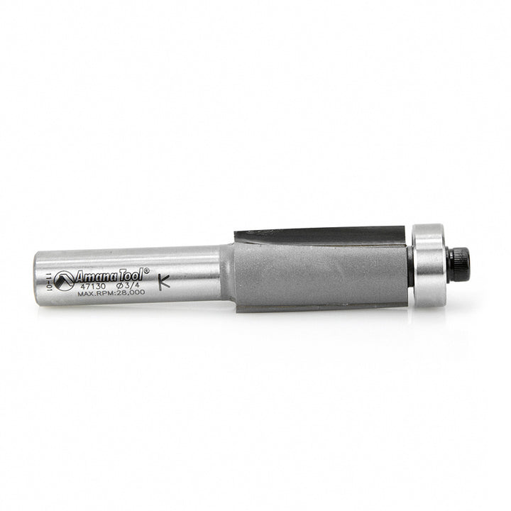 Amana Tool. 3 Degree Shear Router Bit | 3⁄4 Dia x 1 1⁄2 x 1⁄2"Shank | Up-Shear | 47130