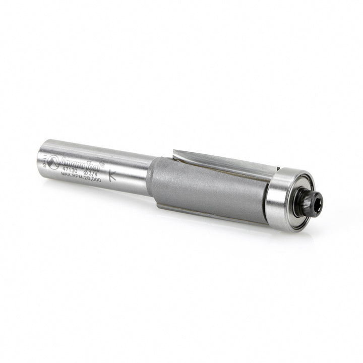 Amana Tool. 3 Degree Shear Router Bit | 3⁄4 Dia x 1 1⁄2 x 1⁄2"Shank | Up-Shear | 47130