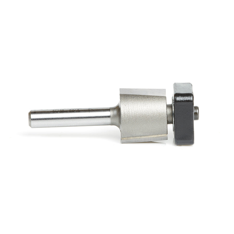 Amana Tool. Laminate Trimmer with Euro Square Bearing Router Bit | 3⁄4 Dia x 5⁄8 x 1⁄4"Shank | 47148