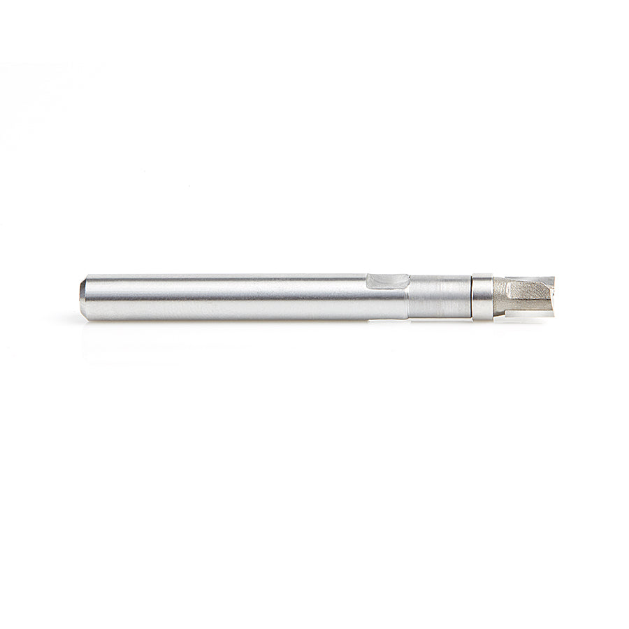 Amana Tool. Flush Trim Plunge Router Bit | 1⁄4 Dia x 1⁄4 x 1⁄4" Shank with Upper BB | 47224-S