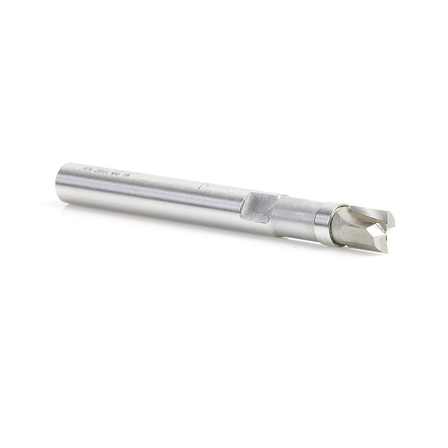 Amana Tool. Flush Trim Plunge Router Bit | 1⁄4 Dia x 1⁄4 x 1⁄4" Shank with Upper BB | 47224-S