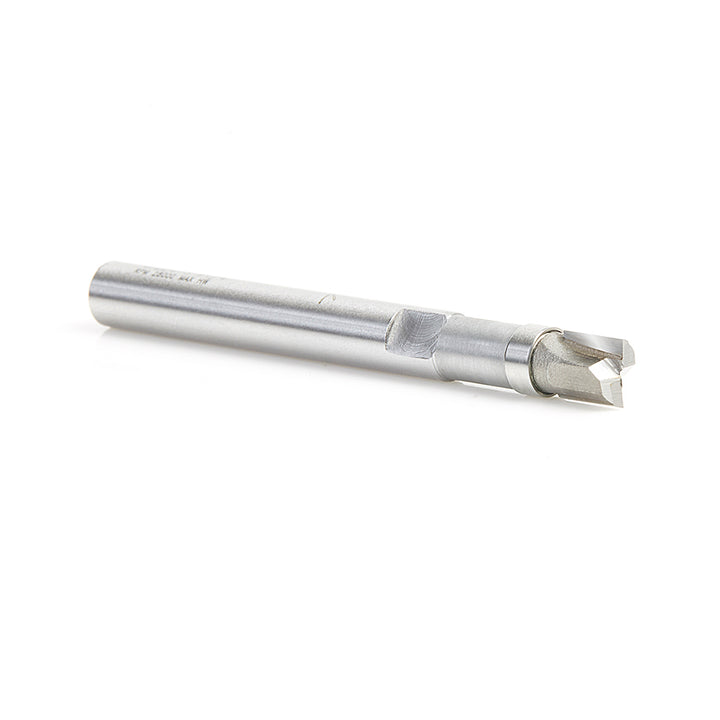 Amana Tool. Flush Trim Plunge Router Bit | 1⁄4 Dia x 1⁄4 x 1⁄4" Shank with Upper BB | 47224-S