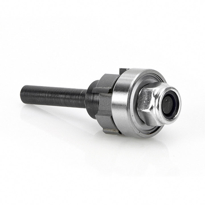 Amana Tool. 4 Wing Flush Trim Single Bevel Cutter Assembly | 7⁄8 Dia x 1⁄4 x 1⁄4" Shank | 47400