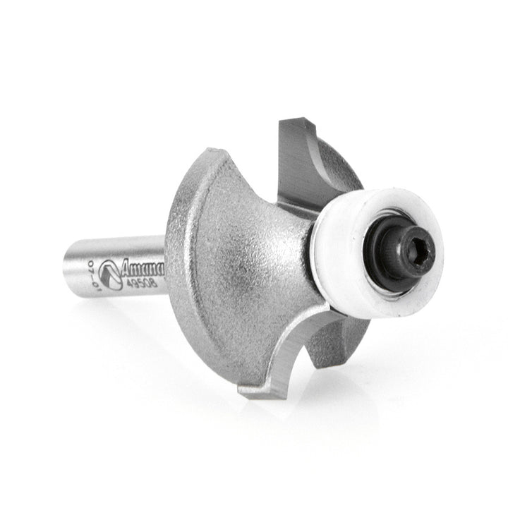 Amana Tool. Corner Rounding Router Bit | 5⁄16 Radius x 1 1⁄8 Dia x 1⁄2 x 1⁄4"Shank | 49508