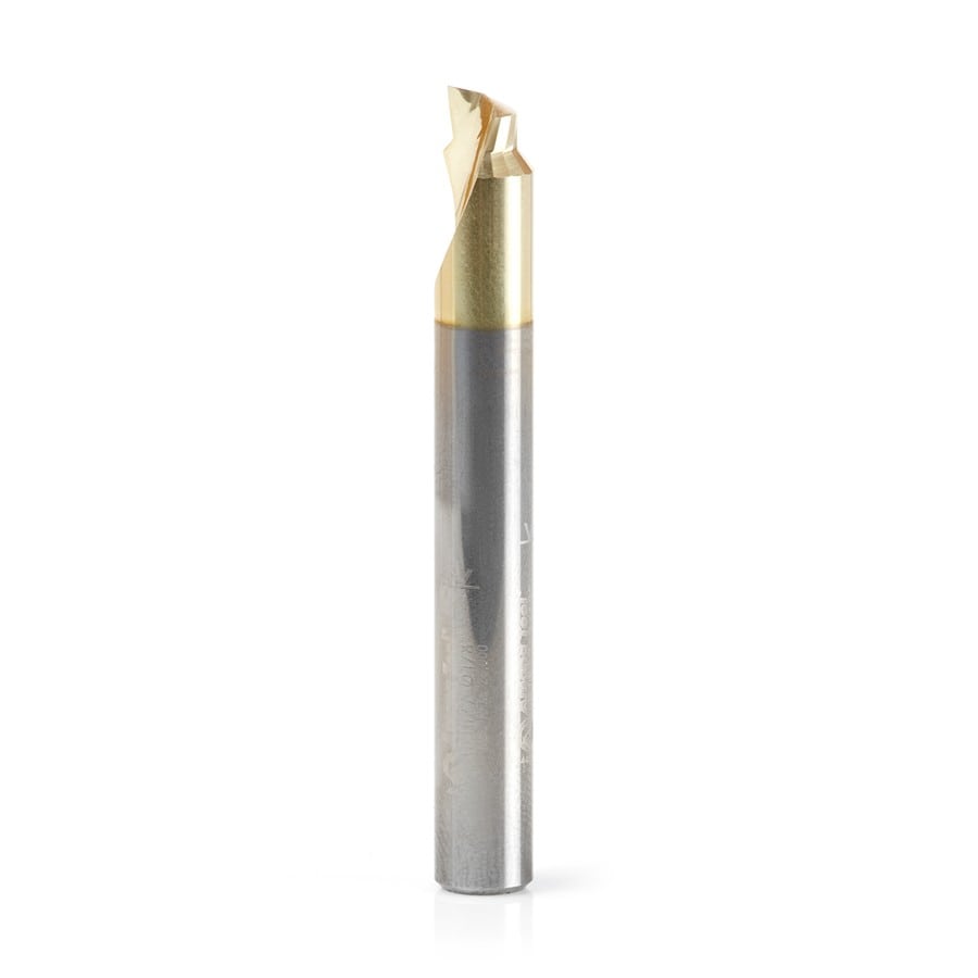 Chamfer Edge End Mill CNC Router Bit | 3⁄16 Dia x 1⁄8 x 1⁄4 Shank
