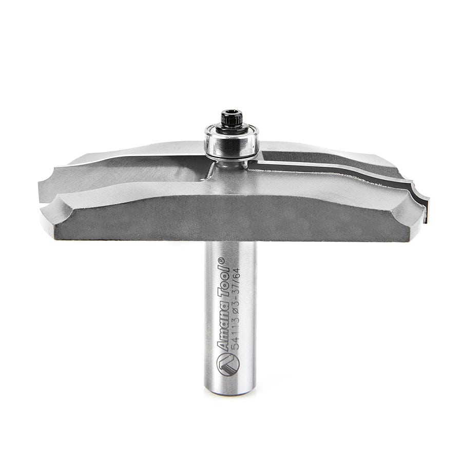 Amana Tool. Classical Raised Panel Router Bit | 5⁄32 Radius x 3 9⁄16 Dia x 1⁄2 x 1⁄2" Shank | 54113