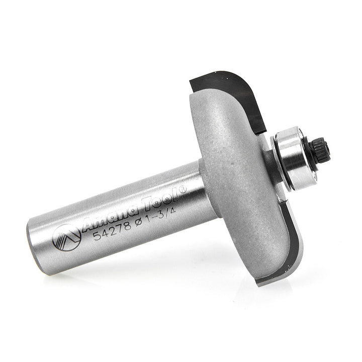 Amana Tool. Raised Panel Back Cutter Router Bit | 1⁄4 Radius x 1 3⁄4 Dia x 7⁄16 x 1⁄2" Shank | 54278