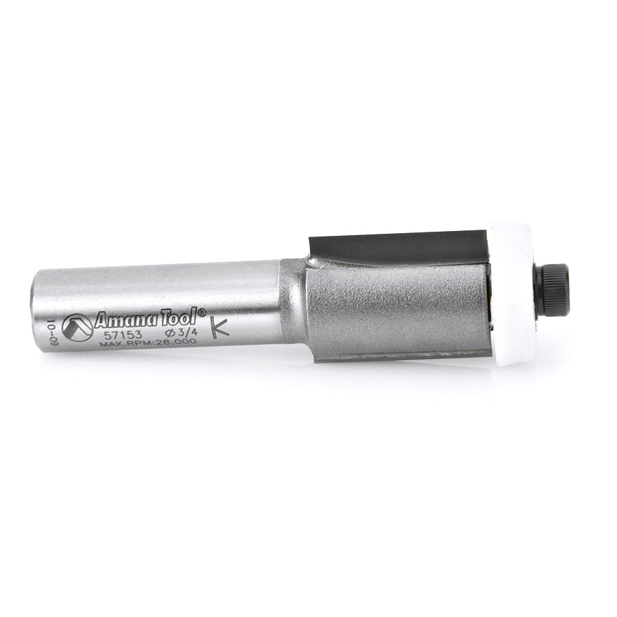 Amana Tool. Bowl & Sink Trim Router Bit | 10°x 3⁄4 Dia x 1 x 1⁄2" Shank | 57153