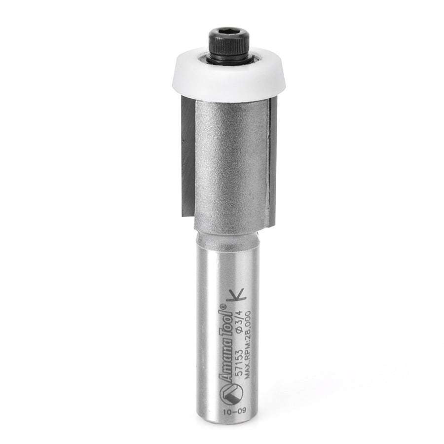 Amana Tool. Bowl & Sink Trim Router Bit | 10°x 3⁄4 Dia x 1 x 1⁄2" Shank | 57153