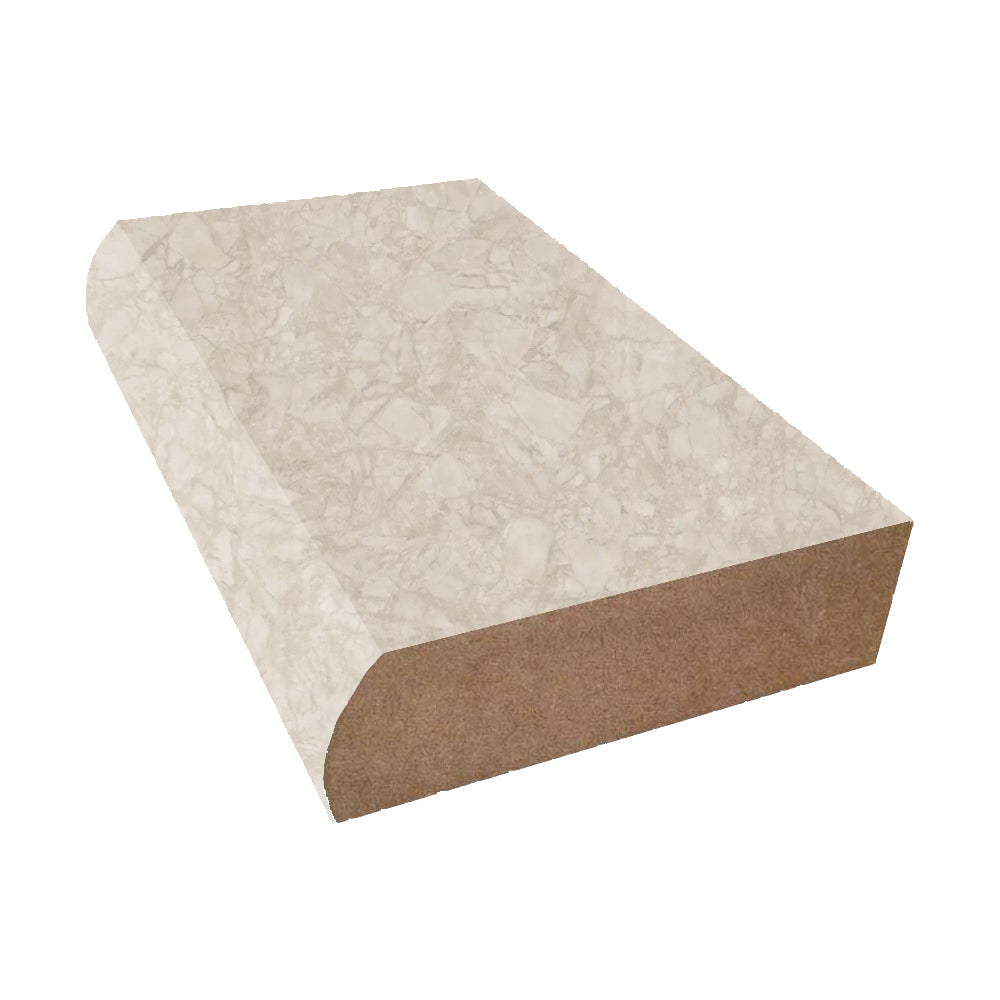 Arenite Cream - 5027 - Wilsonart Laminate Decorative Bullnose Edge