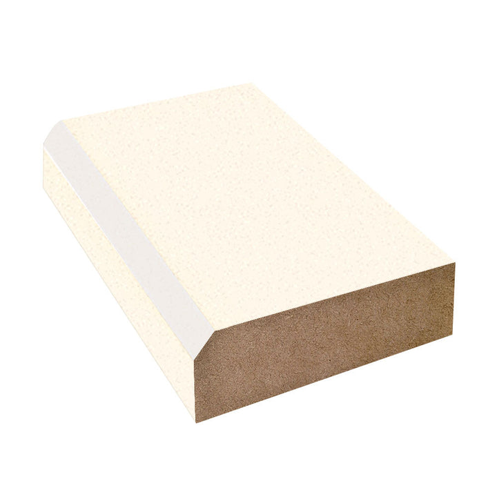 Alabaster - D431 - Wilsonart Laminate Decorative Bevel Edge