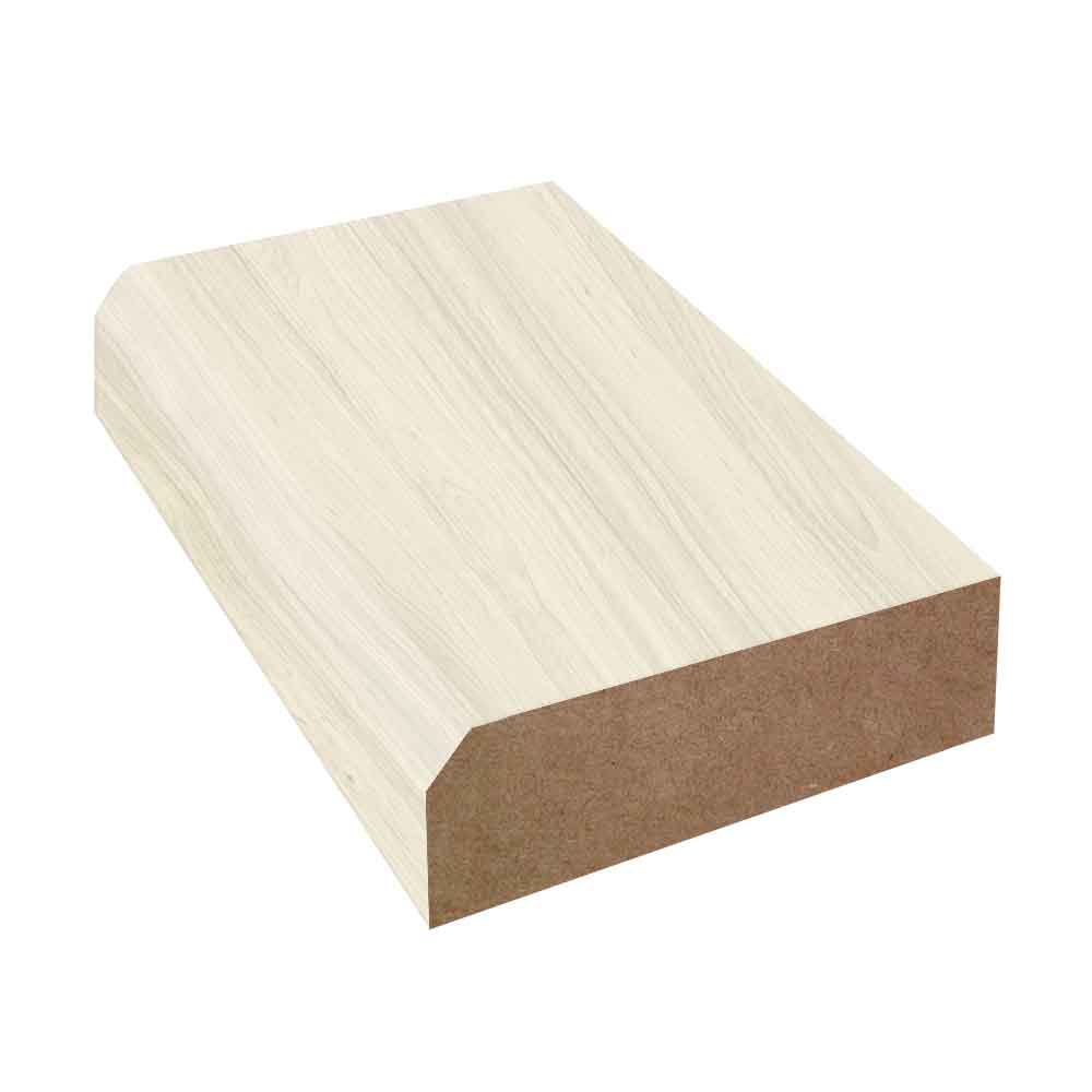 White Cypress - 7976 - Wilsonart Laminate Decorative Edges by Deco