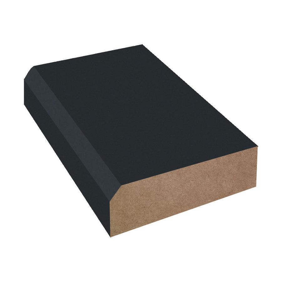Black - 1595 - Wilsonart Laminate Decorative Bevel Edge