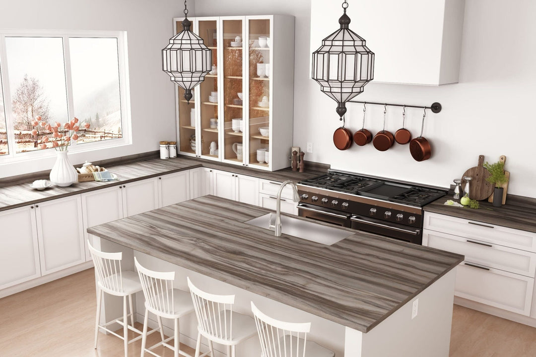 Woodland Marble - 3707 - Traditional Kitchen Countertops