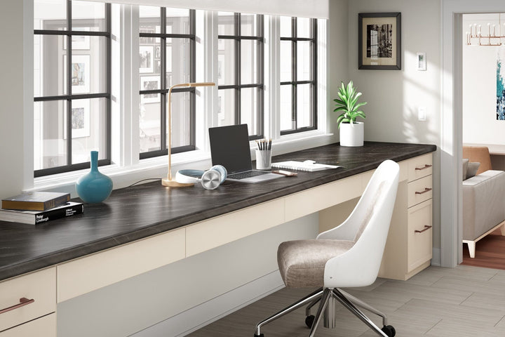 Black Painted Marble - 5015 - SatinTouch Finish - Home Office