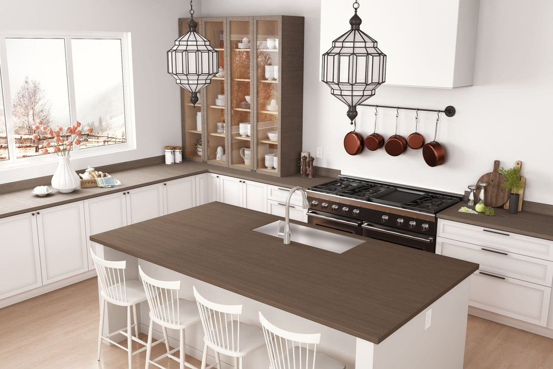 Silver Riftwood - 6413 - Traditional Kitchen Countertops