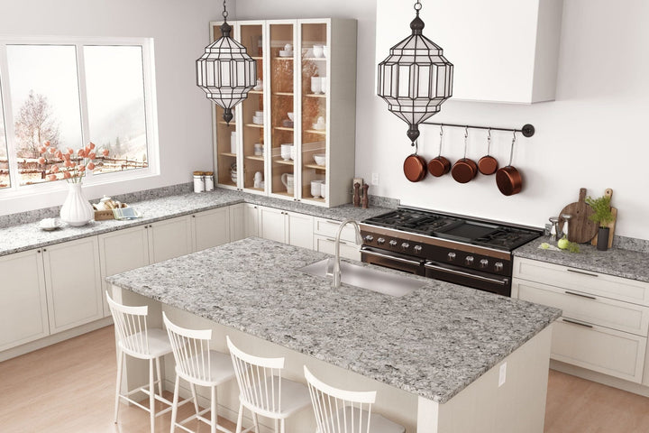 White Twill - 9285 - Traditional Kitchen Cabinets