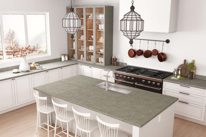 Silver Shalestone - 9307 - Traditional Kitchen Countertops