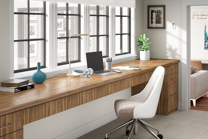 Wide Planked Walnut - 9479 - Home Office