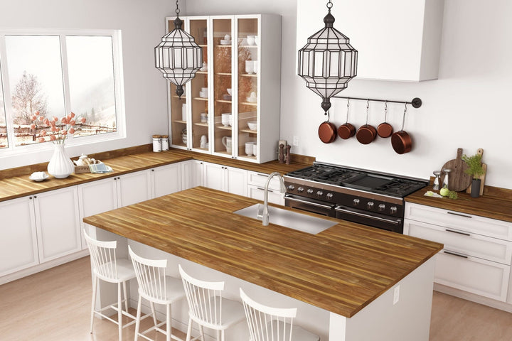 Wide Planked Walnut - 9479 - Traditional Kitchen Countertops
