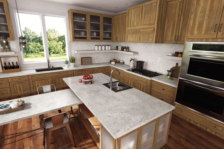 Wide Planked Walnut - 9479 - Modern Kitchen Cabinets