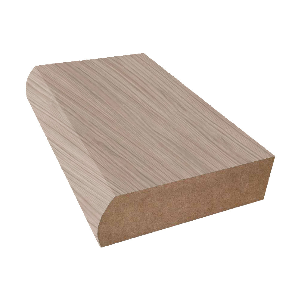Hartley Walnut - 17017 - Wilsonart High Definition Laminate Decorative Bullnose Edge
