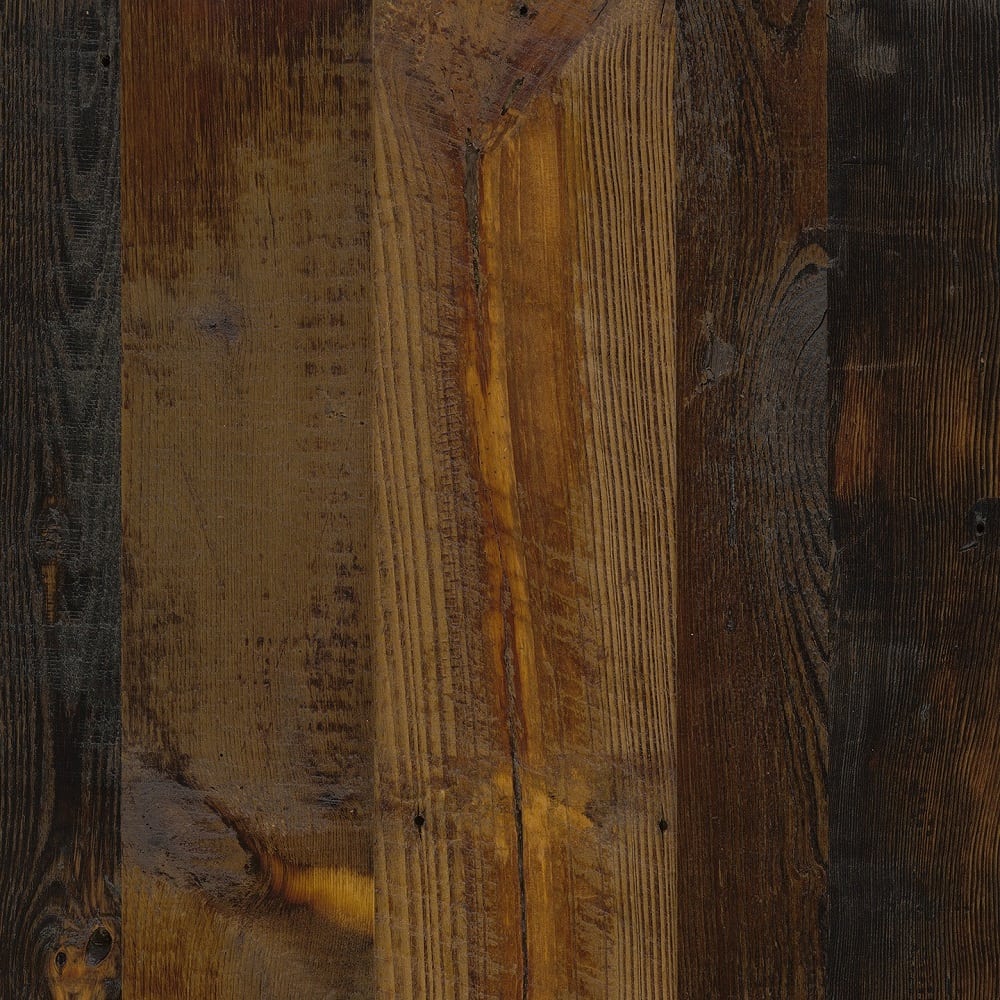 Wilsonart 5 ft. x 12 ft. Laminate Sheet in Antique Tobacco Pine with Virtual Design SoftGrain Finish