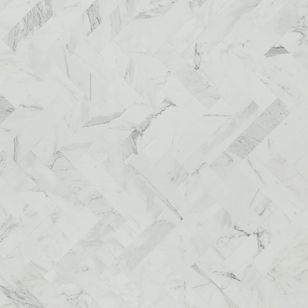 White Marble Herringbone - 9310 - Formica Laminate 