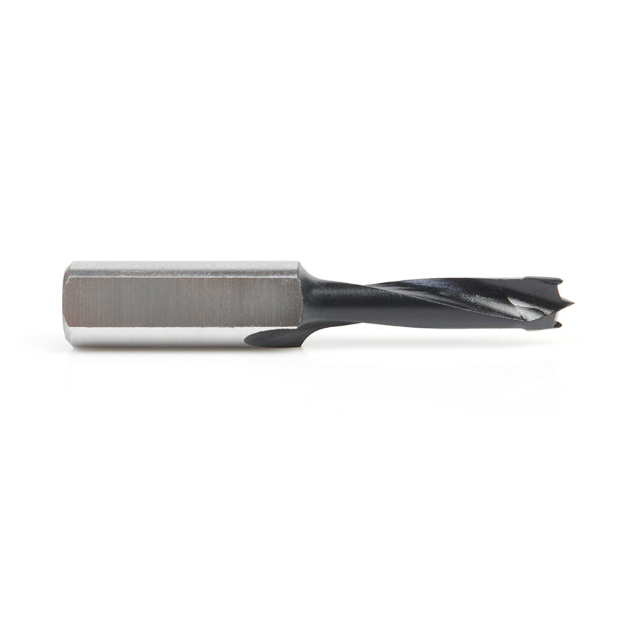 Amana Tool. Brad Bit for Automatic Machines - R/H x 57mm Long x 10mm Shank | 201065 