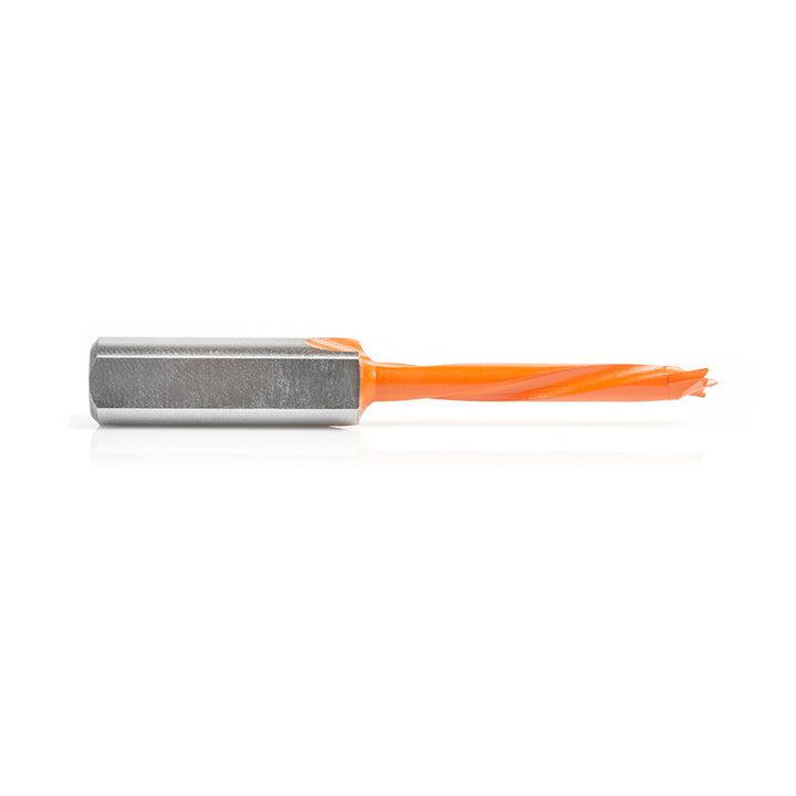 Amana Tool. Brad Bit for Automatic Machines - L/H x 57mm Long x 10mm Shank | 304005 