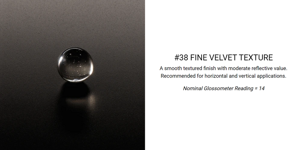 Wilsonart Laminate Fine Velvet Texture Finish