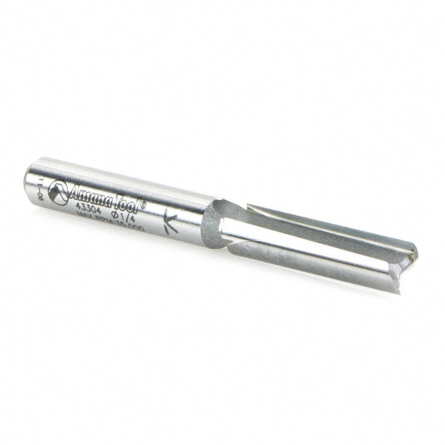 Plastic Rotor Bit Plastic Cutting Double 'O' Flute Router Bit | 1⁄4 Dia x 1