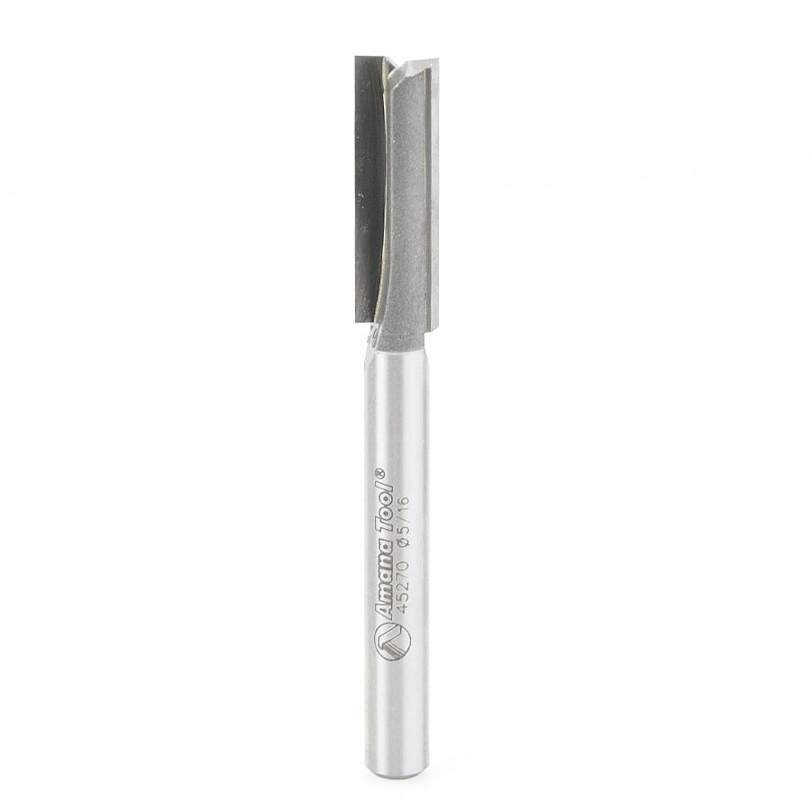 Amana Tool. Leigh Straight Plunge Router Bit | 5⁄16 Dia x 1.03 x 1⁄4" Shank | 45270 