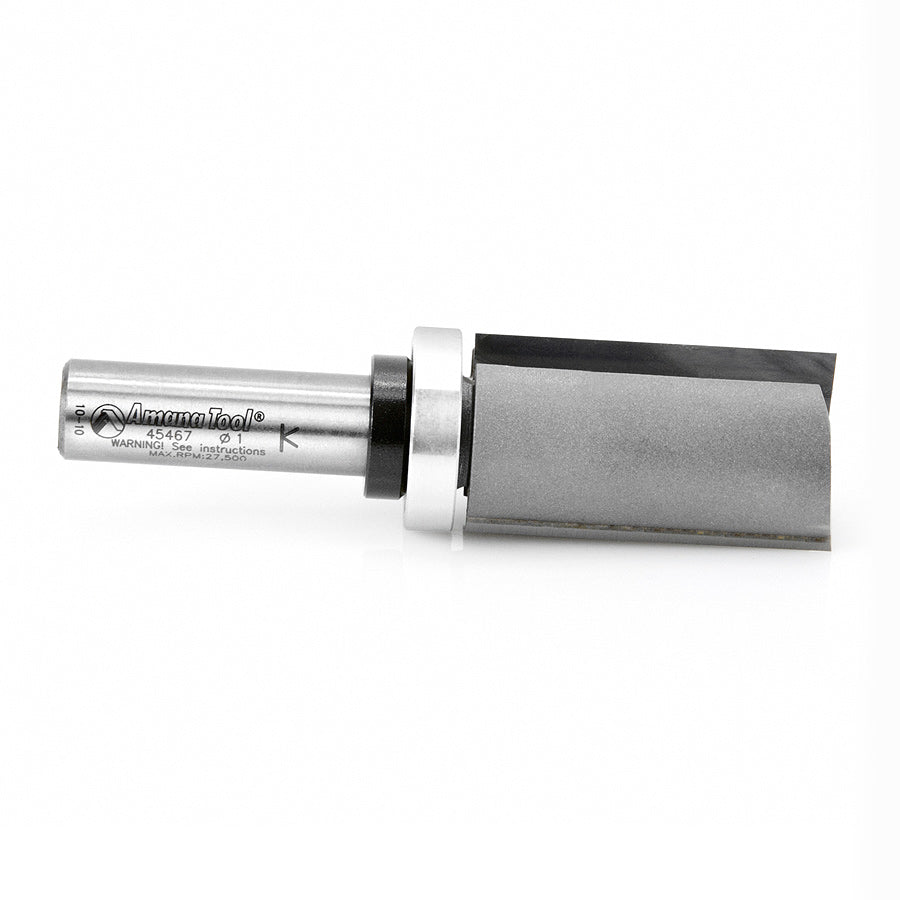 Amana Tool. Flush Trim Plunge Router Bit | Various Dia x 1 3⁄4 x 1⁄2" Shank with Upper BB | 45467 