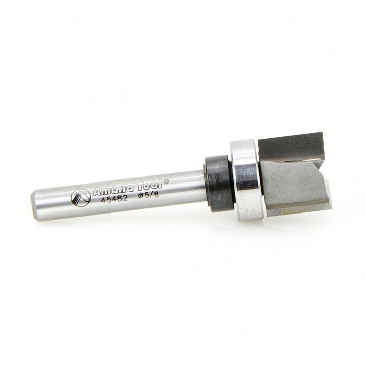 Amana Tool. Flush Trim Plunge Router Bit | Various Dia x 1⁄2 x 1⁄4 Shank with Upper BB | 45482 