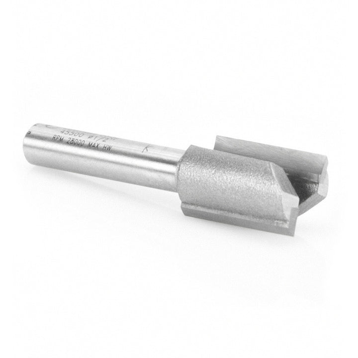 Amana Tool. Mortising Straight Plunge Router Bit | 2 Flute | Various Dia x 3⁄4 x 1⁄4" Shank | 45500 