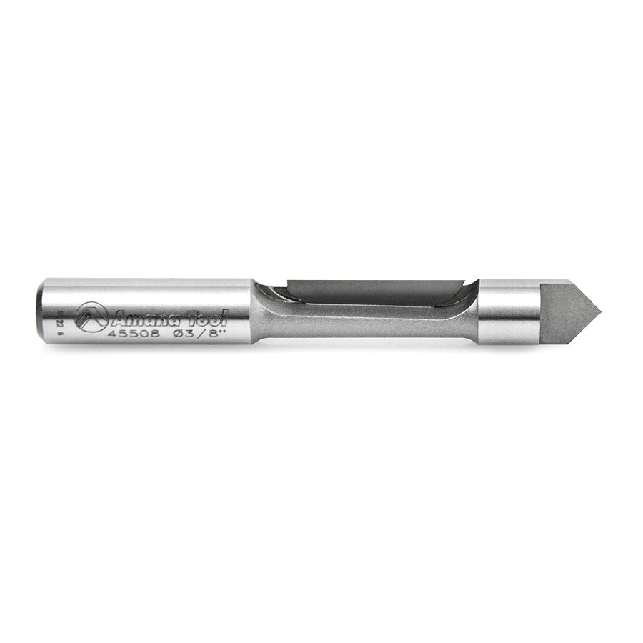 Concave Grind Router Bit | 3⁄8 Dia x 1 x 3⁄8