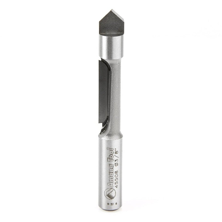 Amana Tool. Concave Grind Router Bit | 3⁄8 Dia x 1 x 3⁄8"Shank | 45508 