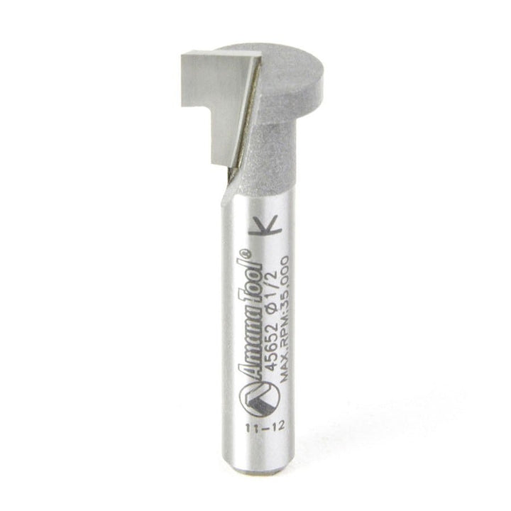 Amana Tool. Keyhole Router Bit | 1⁄2 Dia x 3⁄8 x 1⁄4" Shank | 45652 