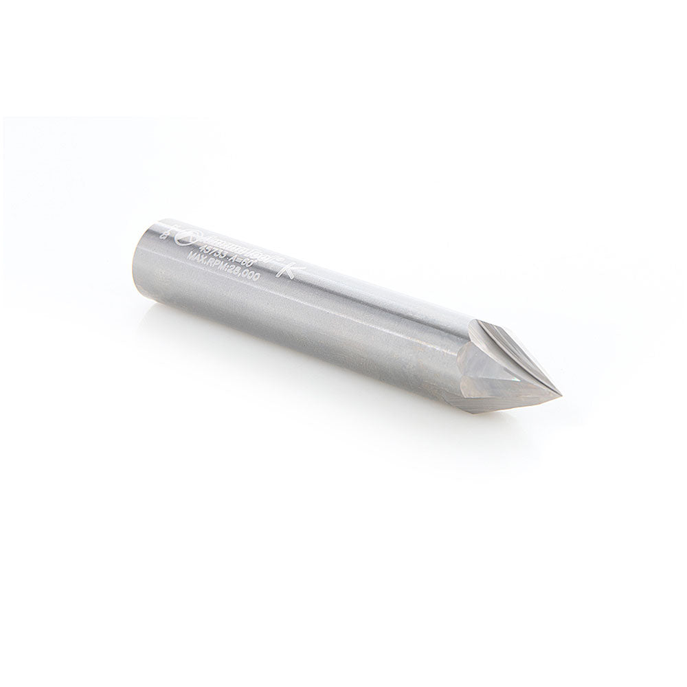 Router Lettering Bit Signmaking & Lettering Router Bit | 60°x 9⁄16 Dia x 7⁄16 x 1⁄2