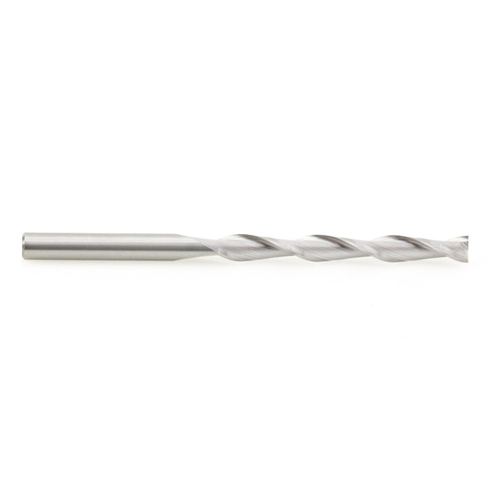 Amana Tool. Flat Bottom Spiral CNC Router Bit | 1⁄4 Dia x 2 1⁄4 x 1⁄4 Shank x 2 1⁄2" Long | 46272 