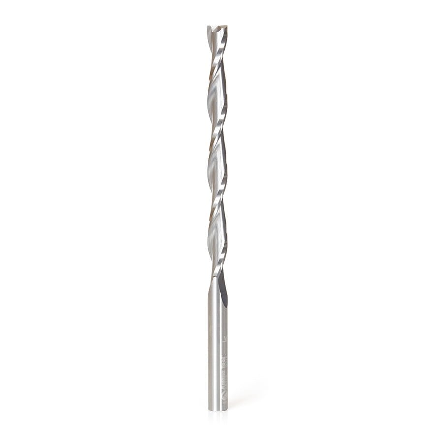 Amana Tool. Flat Bottom Spiral | 3⁄8 Dia x 4-1⁄2 x 3⁄8 Shank x 7" Long | 46279 